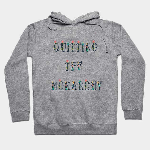 Megxit Quit the Monarchy prints Hoodie by Vine Time T shirts